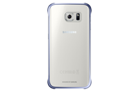 Galaxy S6 Edge Clear Cover zwart EF-QG925BBEGWW