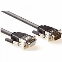 Advanced Cable Technology Ak 9031 15.00m vga met. kap hd15m-f - 