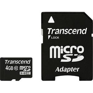 Micro SDHC Card 4GB Class 10 m