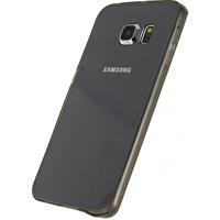 TPU/PC Case Samsung Galaxy S6 Edge Transparent/Black - 