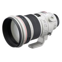 Canon EF 200mm F/2.0 L USM iS + ET-120B (zonnekap) + transport case