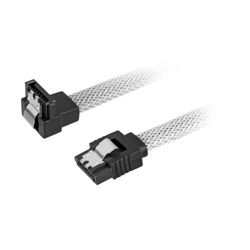 Sharkoon Sata III Kabel 90° sleeve 30 cm
