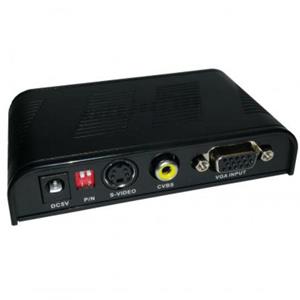 Techtube Pro VGA naar Video Omvormer - PC beeld op de TV - 