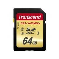 Transcend SDXC 64GB Class 10 UHS-I U3 Ultimate