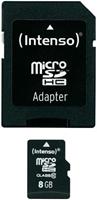 Intenso® Micro-SD Card 8GB 3413460