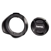 Hama 00093672 Gegenlichtblende mit Objektivdeckel