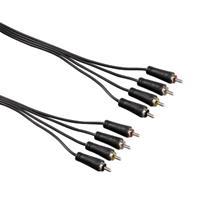 Audio kabel 4RCA - 4RCA 1,2m 1ster - 