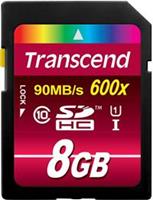 Transcend SDHC 8GB Class 10 UHS-I 600x Ultimate