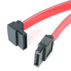 StarTech.com SATA to Left Angle SATA Serial ATA Cable - SATA cable - 30 cm