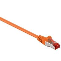 Sonstige Patchkabel Cat. 6, 2x RJ45 mit S/FTP, 0,5m, orange