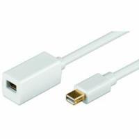 Microconnect Mini DisplayPort verlengkabel v1.2 Wit 2 meter