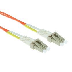 Advanced Cable Technology Glasvezel patchkabel 50/125 OM2 LC/LC 50 meter oranje