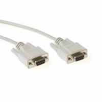 Advanced Cable Technology Null modem 09f/09f mol 10.00m - 