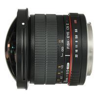 Samyang MF 3,5/8 Fish-Eye II APS-C Nikon AE Objektiv für Nikon F