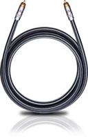 oehlbach Cinch Audio Anschlusskabel [1x Cinch-Stecker - 1x Cinch-Stecker] 4.40m Schwarz vergoldete S