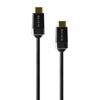 belkin HDMI Anschlusskabel [1x HDMI-Stecker - 1x HDMI-Stecker] 1.00m Schwarz