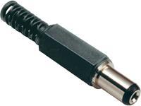 BKL Electronic 72605 Laagspannings-connector Stekker, recht 5 mm 2.5 mm 1 stuks