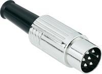 BKL Electronic - 0208026 DIN-connector Stekker, recht Aantal polen: 8 Zilver 1 stuks