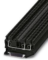 phoenixcontact ST 2,5-TWIN BK Durchgangsreihenklemme Polzahl: 3 0.08mm² 2.5mm² Schwarz 50
