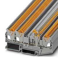 phoenixcontact QTC 1,5-TWIN-MT Trennklemme Polzahl: 3 0.25mm² 1.5mm² Grau 50St.