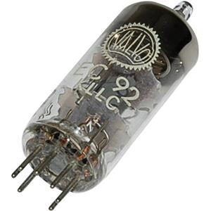 EC 92 = 6 AB 4 Elektronenröhre Triode 100V 3mA Polzahl: 7 Sockel: Miniatur Inhalt 1St. Q27111