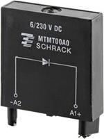 Teconnectivity TE Connectivity MTMT00A0 = M 21 Steekmodule Met veiligheids diode, Zonder LED 1 stuks Geschikt voor serie: TE Connectivity serie MT