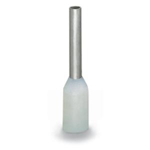 WAGO 216-221 Adereindhulzen 0.50 mm² Deels geïsoleerd Wit 1000 stuk(s)