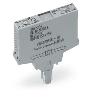 WAGO 286-364/004-000 Steekrelais 24 V/DC 1x NO 1 stuk(s)