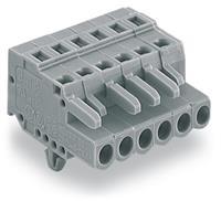 WAGO Buchsengehäuse-Kabel 231 Polzahl Gesamt 7 Rastermaß: 5mm 231-107/008-000 25St.
