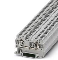 phoenixcontact ST 4 YE Durchgangsklemme Polzahl: 2 0.08mm² 4mm² Gelb 50St.