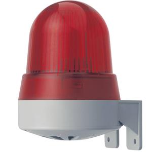 Werma Signaltechnik Combi-signaalgever Werma Rood Flitslicht 24 V/AC, 24 V/DC 92 dB