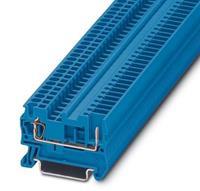 phoenixcontact ST 2,5/ 1P BU Durchgangsklemme Polzahl: 2 0.08mm² 2.5mm² Blau 50St.