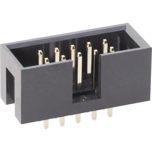 BKL Electronic Male connector Rastermaat: 2.54 mm Totaal aantal polen: 6 1 stuks