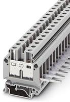 phoenixcontact URKN-A Durchgangsklemme Polzahl: 2 0.5mm² 10mm² Grau 50St.