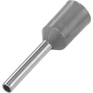 Vogt AG Verbindungstechnik 490208 Aderendhülse 1 x 0.75mm² x 8mm Teilisoliert Grau 100St. X94614