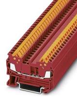 phoenixcontact QTC 1,5 RD Durchgangsklemme Polzahl: 2 0.25mm² 1.5mm² Rot 50St.