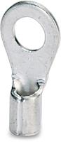 Ringkabelschuh Querschnitt (max.)=10mm² Loch-Ø=13mm Unisoliert Metall 100S