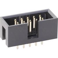 BKL Electronic 10120568 Male connector Zonder uitwerphendel Rastermaat: 2.54 mm Totaal aantal polen: 50 Aantal rijen: 2 1 stuk(s)