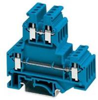 phoenixcontact UKKB 3 BU Doppelstockklemme Polzahl: 4 0.2mm² 2.5mm² Blau 50St.