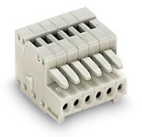 WAGO Buchsengehäuse-Kabel 733 Polzahl Gesamt 12 Rastermaß: 2.50mm 733-112 50St.