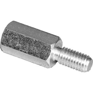 pbfastener PB Fastener S45530X15 Afstandsbouten (l) 15 mm M3 x 7 M3 x 6 Staal Verzinkt 10 stuk(s)