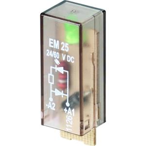 Steckmodul mit LED, mit Freilaufdiode RIM-I 2 6/24VDC GN Leuchtfarbe: Grün 10St.