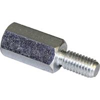 pbfastener PB Fastener S48050X20 Afstandsbouten (l) 20 mm M5 x 11 M5 x 10 Staal Verzinkt 10 stuk(s)