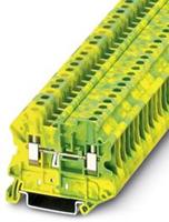 phoenixcontact UT 4-MTD-PE Durchgangsreihenklemme Polzahl: 2 0.14mm² 6mm² Grün, Gelb 50S