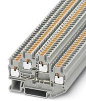 phoenixcontact PTTB 2,5-DIO/U-O Durchgangsreihenklemme Polzahl: 4 0.14mm² 2.5mm² Grau 50S