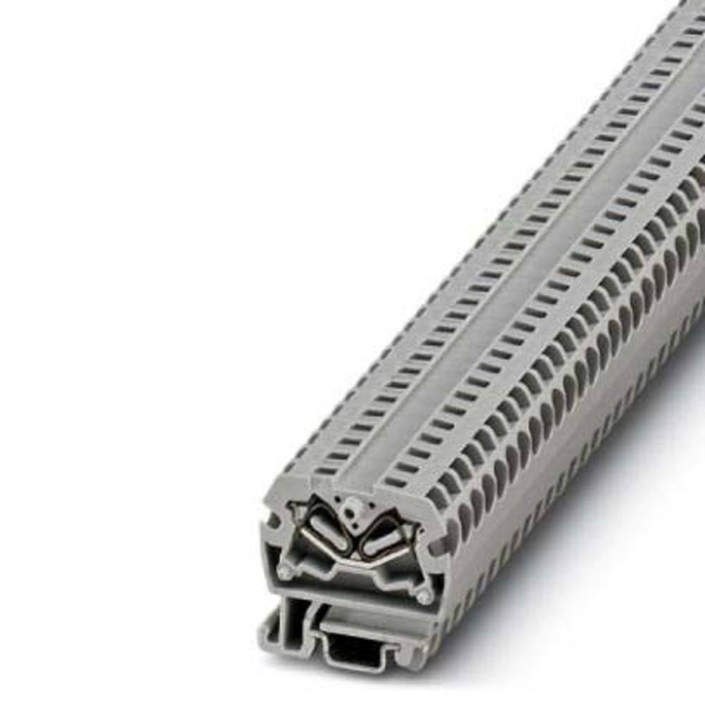 phoenixcontact MSBV 2,5 Durchgangsklemme Polzahl: 2 0.08mm² 2.5mm² Grau 50St.