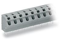 Wago Federkraftklemmblock 1.50mm² Polzahl 8 Grau 80St.