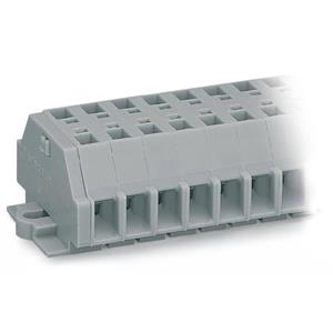WAGO 261-108 Klemstrook 6 mm Spanveer Toewijzing: L Grijs 50 stuk(s)