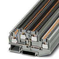 phoenixcontact PTTB 4-PV Doppelstockklemme Polzahl: 4 0.2mm² 4mm² Grau 50St.