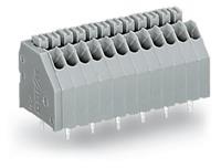 Wago Federkraftklemmblock 0.50mm² Polzahl 14 Grau 120St.